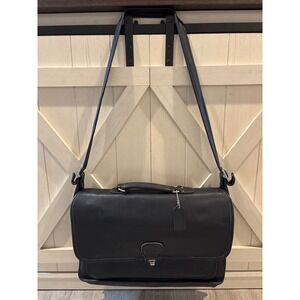 VTG COACH 5180 Classic Legacy Metropolitan Briefcase Crossbody Unisex Leather